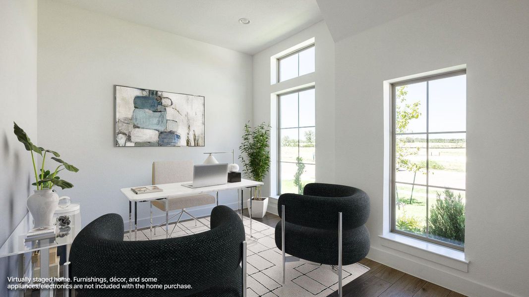 Furnished interior view inside a new home in Nolina, Georgetown (Image 5).