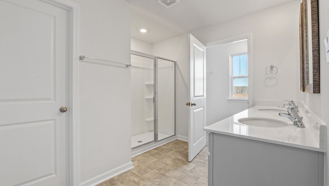 Furnished interior view inside a new home in Treemont Commons, Wellford (Image 13).