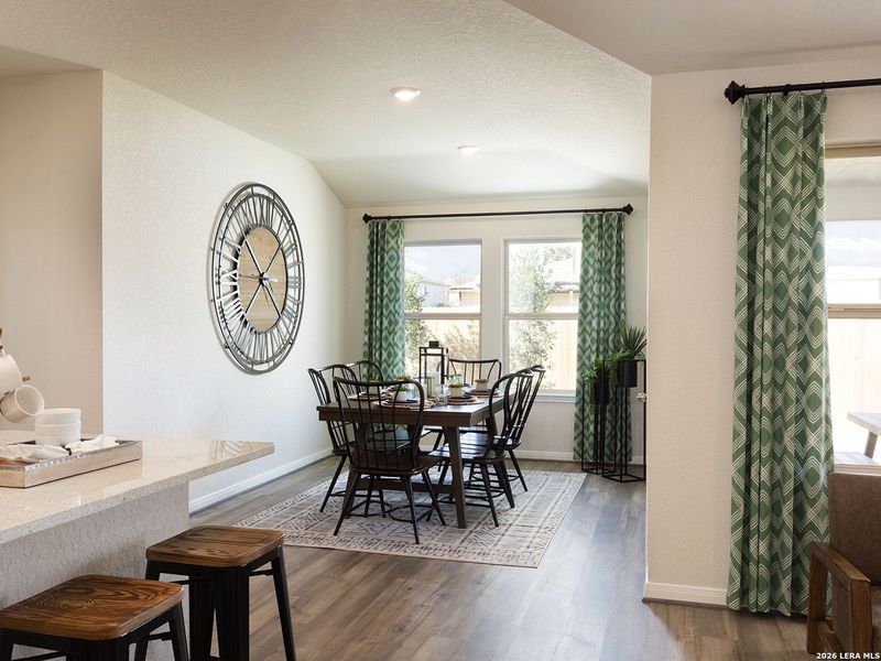 Furnished interior view inside a new home in Legendary Trails - Premier Series, Cibolo (Image 9).