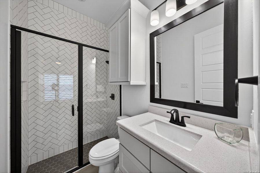 Furnished interior view inside a new home in Ladera, San Antonio (Image 40). Furnished interior view inside a new home in Ladera, San Antonio (Image 40).