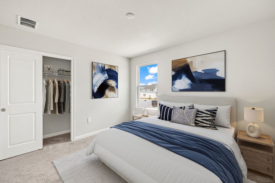 Representative furnished interior of a home built from the Blue Spring by Mattamy Homes in Crosswind Ranch, Parrish (Image 12).