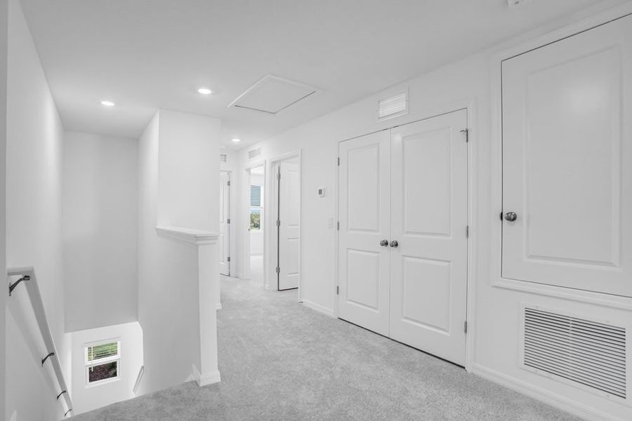 Spacious, unfurnished interior of a new home in Waterstone Townhomes, Groveland (Image 24).