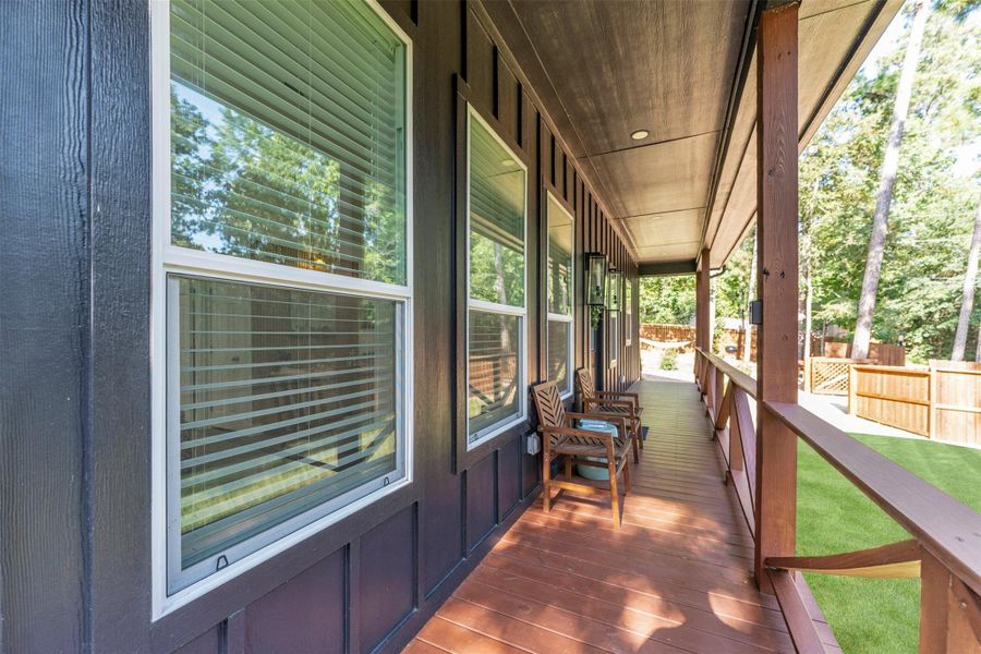 Exterior details and patio area of a home in , Montgomery (Image 26).