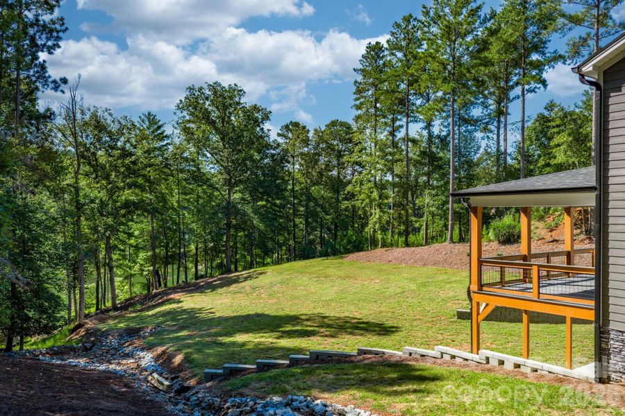 Exterior details and patio area of a home in , Connelly Springs (Image 25).