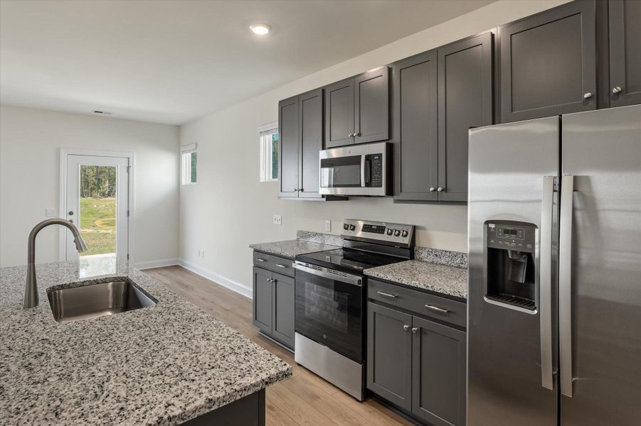 Furnished interior view inside a new home in The Landings at Montague, Goose Creek (Image 27).