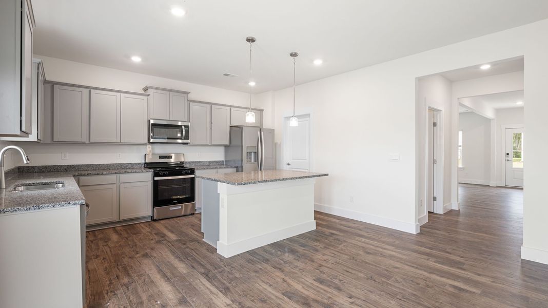 Representative furnished interior of a home built from the Hanover by D.R. Horton in Harbor Crest, Ooltewah (Image 6).