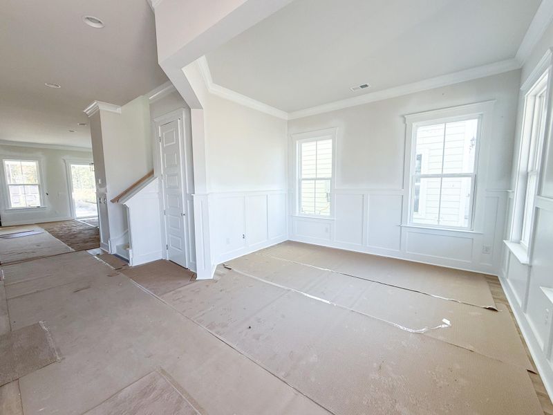 In-progress construction of a new home in Single Family Homes at Nexton, Summerville, SC (Image 13).