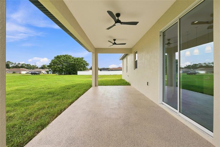 Exterior details and patio area of a home in , Belleview (Image 29).