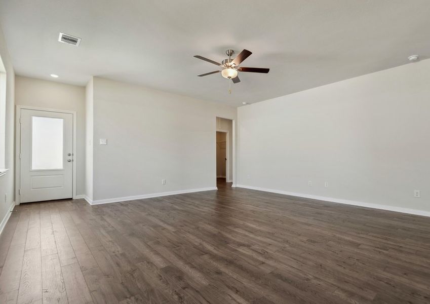 Spacious family room Spacious family room