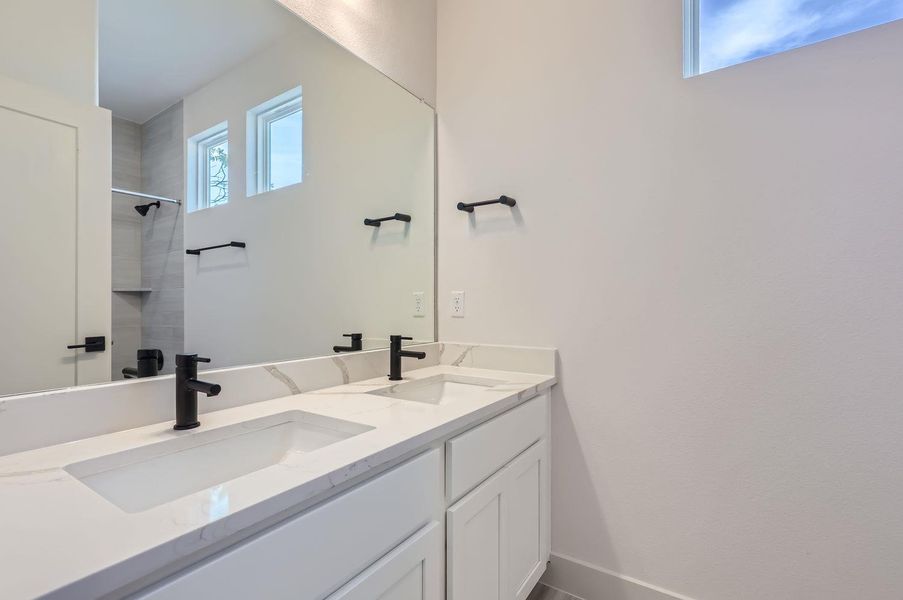Furnished interior view inside a new home in Chester Ranch Place, Round Rock (Image 10).