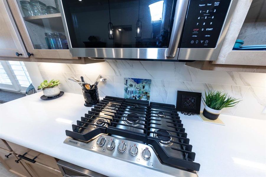 Close-up of interior finishes inside a home in , Denison (Image 21). Close-up of interior finishes inside a home in , Denison (Image 21).