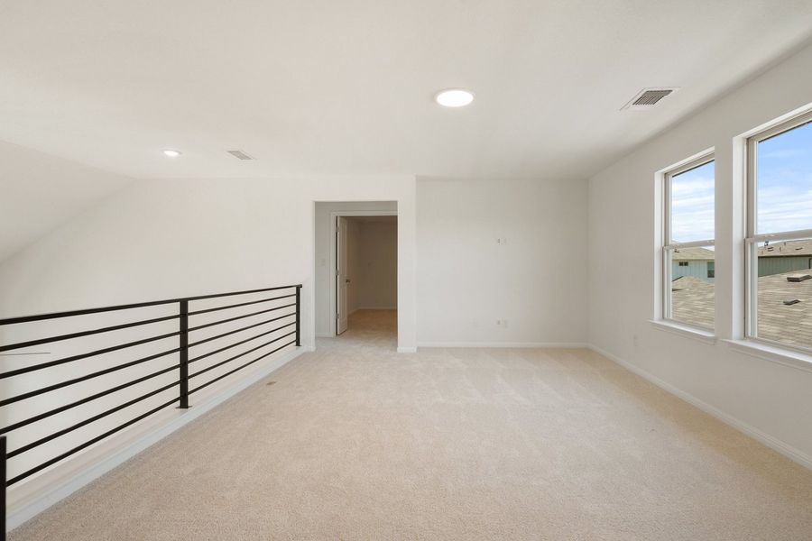 Spacious, unfurnished interior of a new home in Crosswinds, Kyle (Image 29). Spacious, unfurnished interior of a new home in Crosswinds, Kyle (Image 29).
