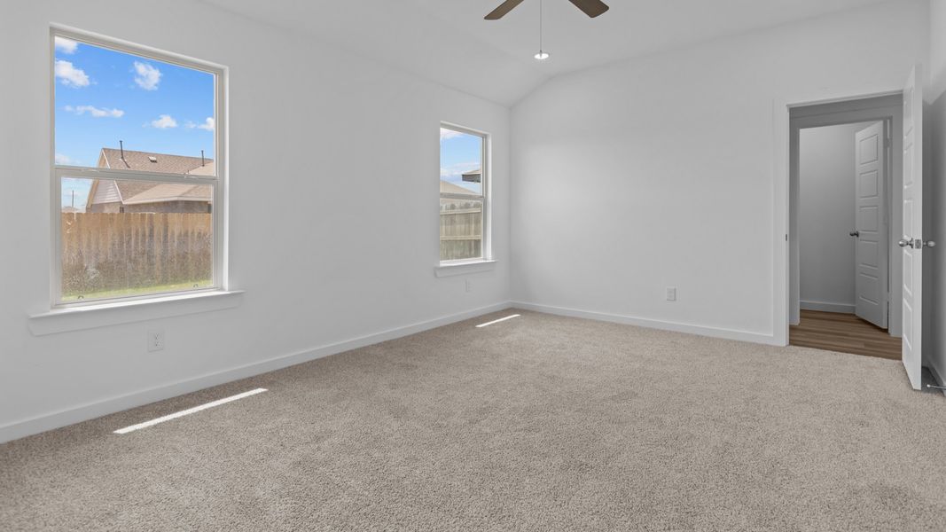 Representative unfurnished interior of a home built from the The Camden by D.R. Horton in Everest Heights, Lubbock (Image 10). Representative unfurnished interior of a home built from the The Camden by D.R. Horton in Everest Heights, Lubbock (Image 10).