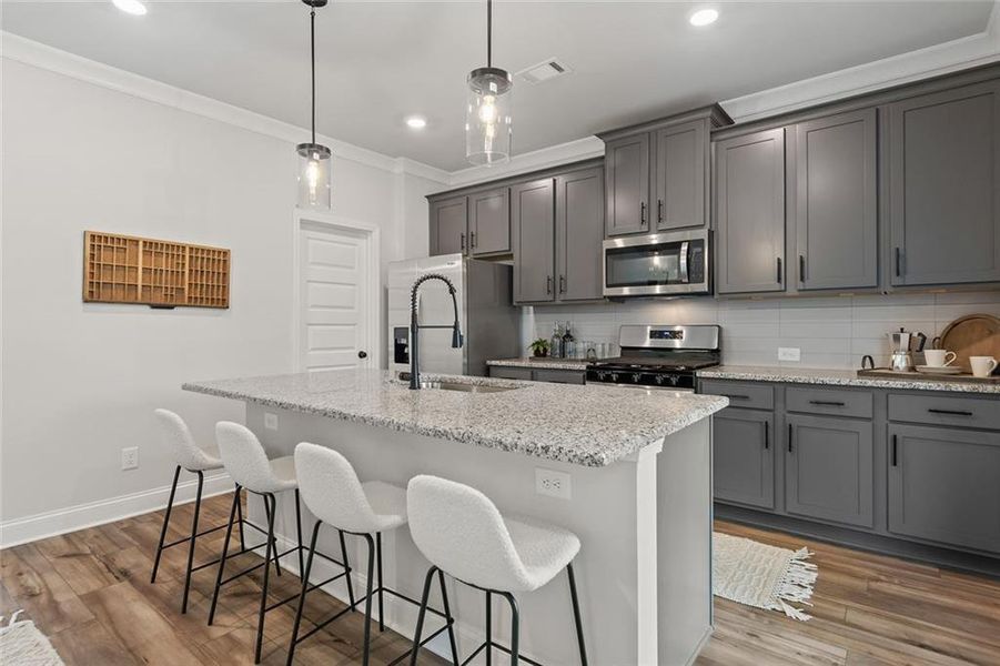 Furnished interior view inside a new home in Summerlin, Winder (Image 12).