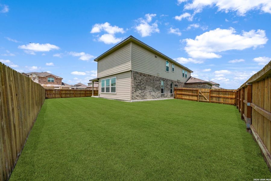 Exterior details and patio area of a home in , Cibolo (Image 23).