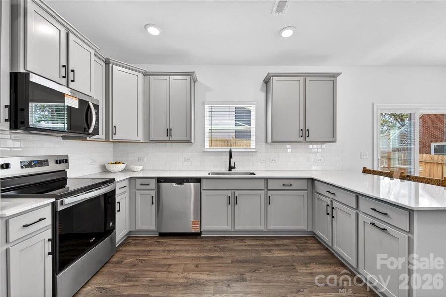 Furnished interior view inside a new home in , Charlotte (Image 26). Furnished interior view inside a new home in , Charlotte (Image 26).