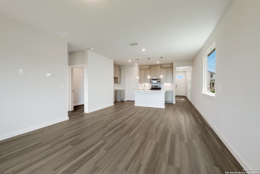 Spacious, unfurnished interior of a new home in Talley Fields, San Antonio (Image 21). Spacious, unfurnished interior of a new home in Talley Fields, San Antonio (Image 21).