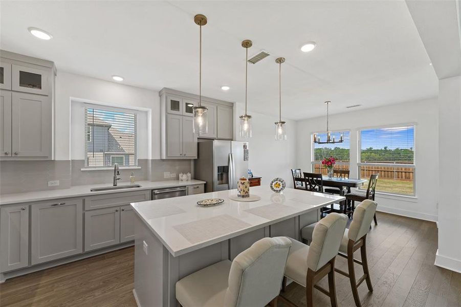 Furnished interior view inside a new home in Broadmoor Estates, Ovilla (Image 11).