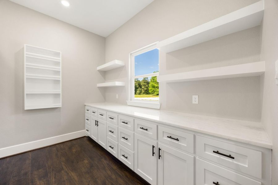 Furnished interior view inside a new home in , New Waverly (Image 14).