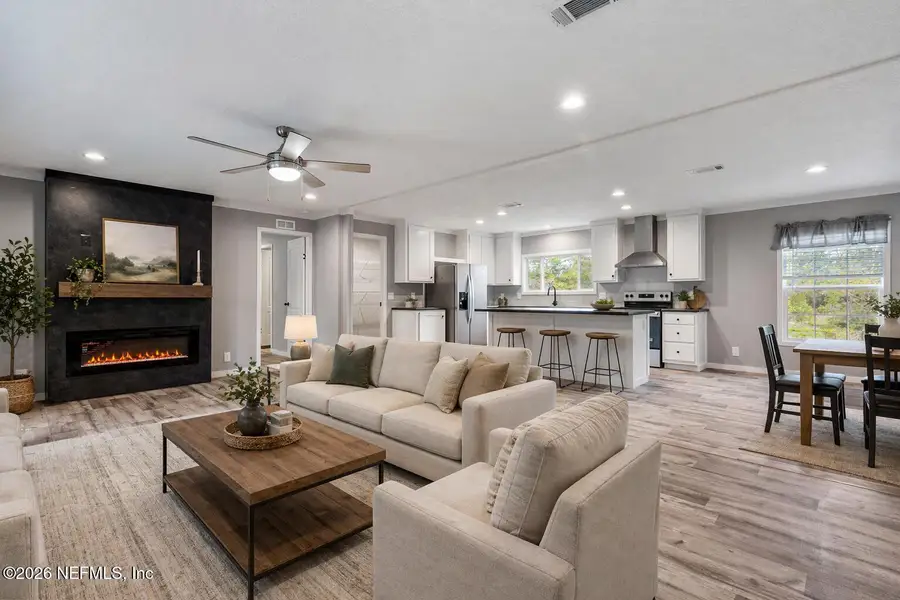 Furnished interior view inside a new home in , Keystone Heights (Image 3).