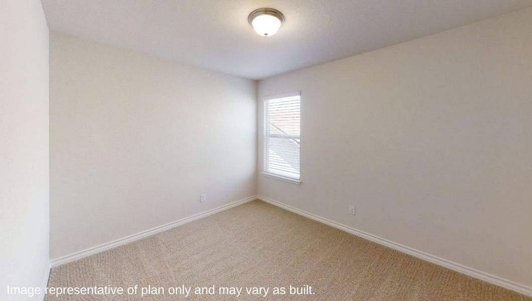 Representative unfurnished interior of a home built from the The Stallion by D.R. Horton in Veranda, San Antonio (Image 22).