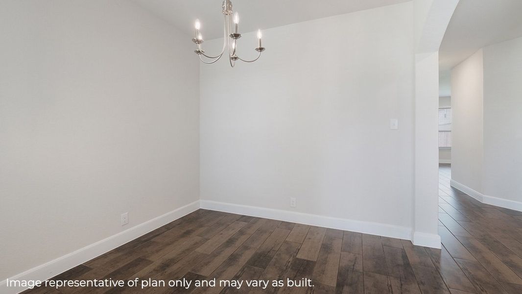 Representative unfurnished interior of a home built from the The Blanco by D.R. Horton in Steele Creek, Cibolo (Image 64).