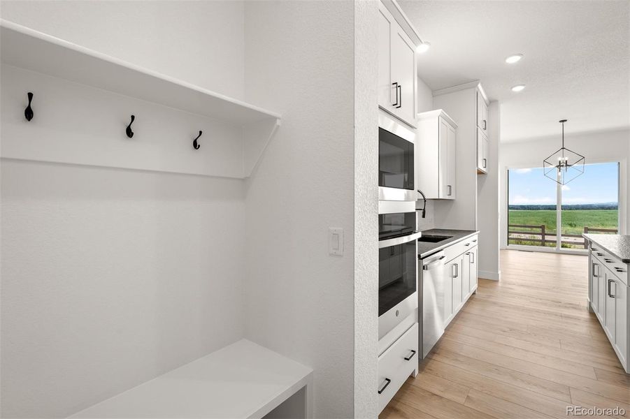 Furnished interior view inside a new home in Wolf Ranch - Enclave Collection, Colorado Springs (Image 25).