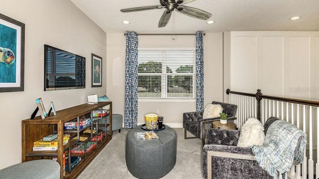 Furnished interior view inside a new home in The Waters at Center Lake Ranch, St. Cloud (Image 10).