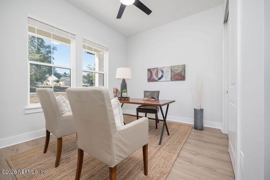 Furnished interior view inside a new home in , Middleburg (Image 12).