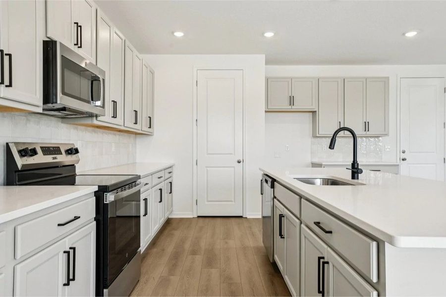 Furnished interior view inside a new home in Ardisia Park, New Smyrna Beach (Image 6).