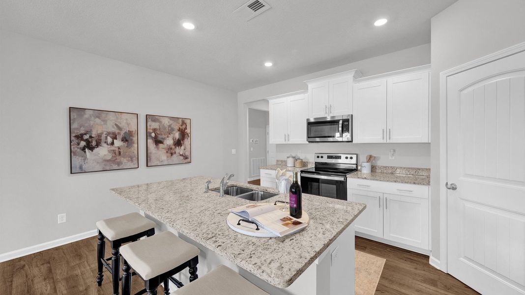 Furnished interior view inside a new home in Riggs Pointe, Millington (Image 12).