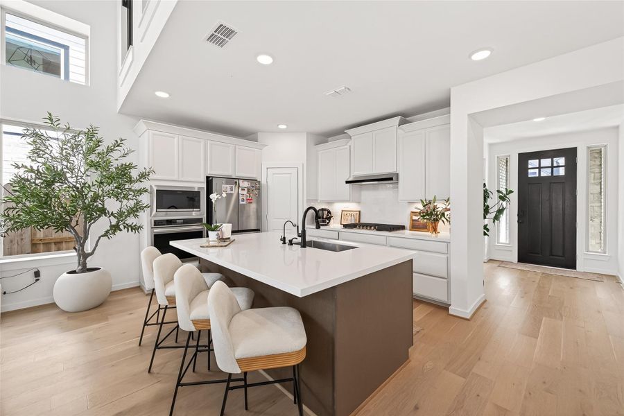 Furnished interior view inside a new home in , Cypress (Image 13). Furnished interior view inside a new home in , Cypress (Image 13).