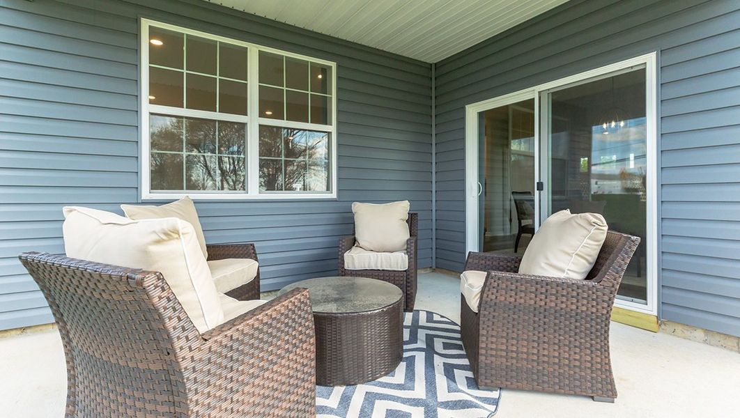 Representative furnished interior of a home built from the BRISTOL by D.R. Horton in Nexus South, Gallatin (Image 35).
