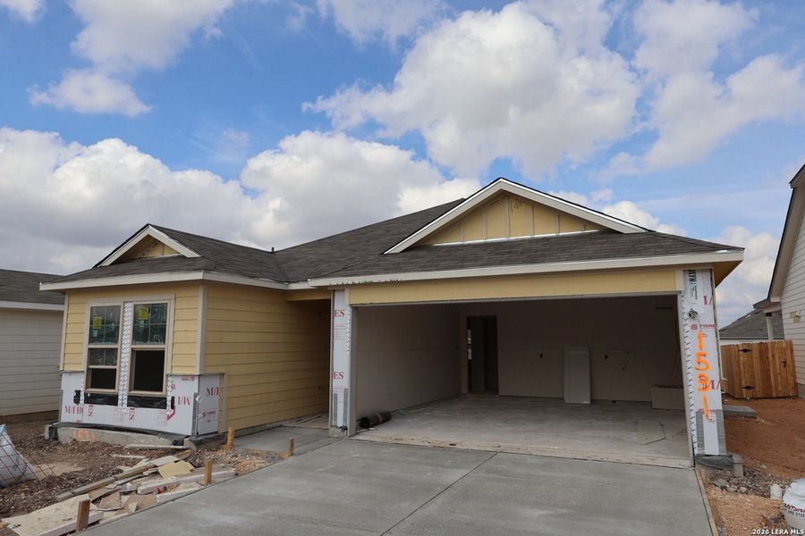 In-progress construction of a new home in Meadows at Clear Springs, New Braunfels, TX (Image 19).