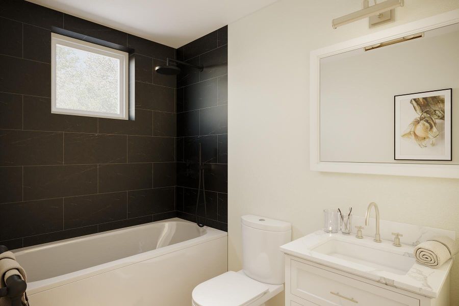 Furnished interior view inside a new home in , Fort Pierce (Image 2).