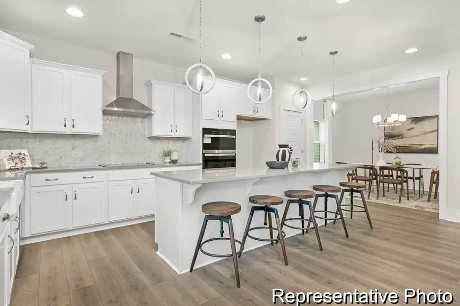 Furnished interior view inside a new home in Kensington, China Grove (Image 3).