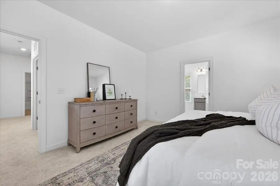 Furnished interior view inside a new home in , Charlotte (Image 10).