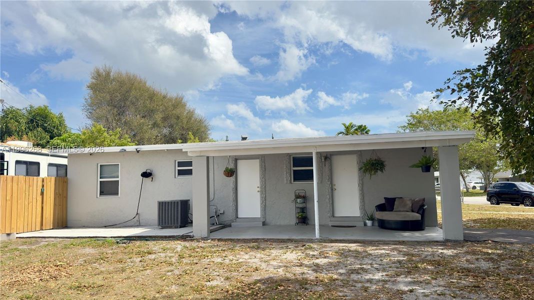 Exterior details and patio area of a home in , Lauderhill (Image 2). Exterior details and patio area of a home in , Lauderhill (Image 2).