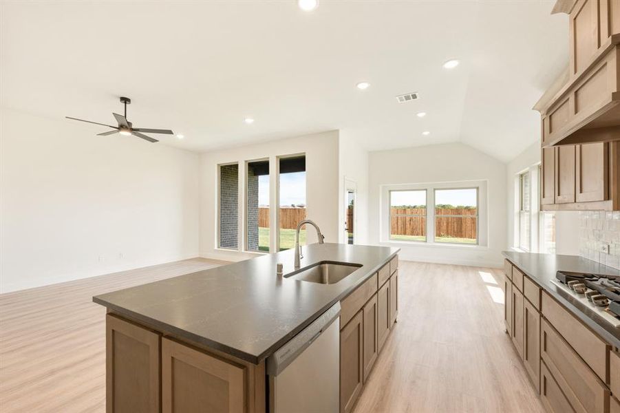 Furnished interior view inside a new home in Waverly Estates, Josephine (Image 6).