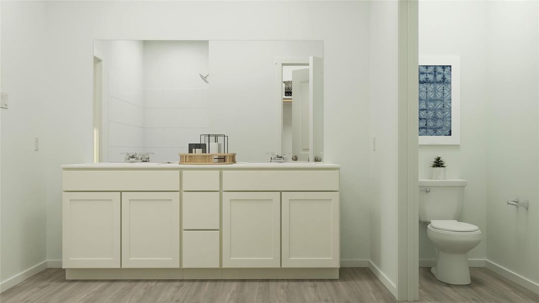 Furnished interior view inside a new home in , Elgin (Image 7).