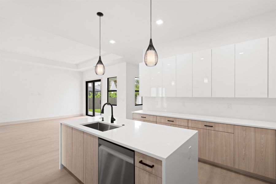 Furnished interior view inside a new home in , Port St. Lucie (Image 5).