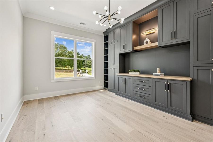 Furnished interior view inside a new home in , Hoschton (Image 16). Furnished interior view inside a new home in , Hoschton (Image 16).