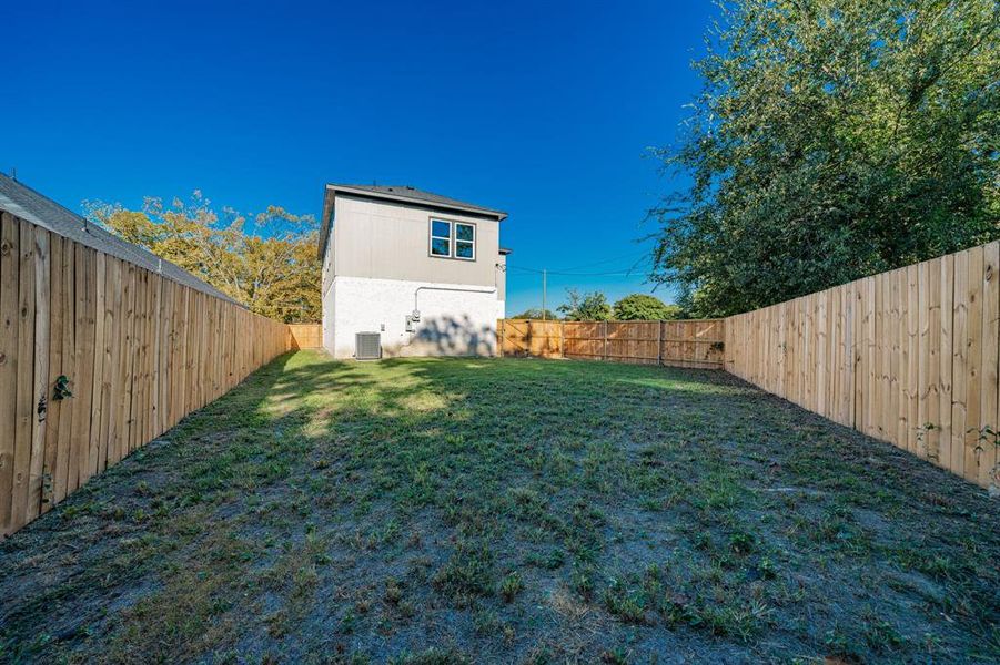 Exterior details and patio area of a home in , Terrell (Image 23). Exterior details and patio area of a home in , Terrell (Image 23).