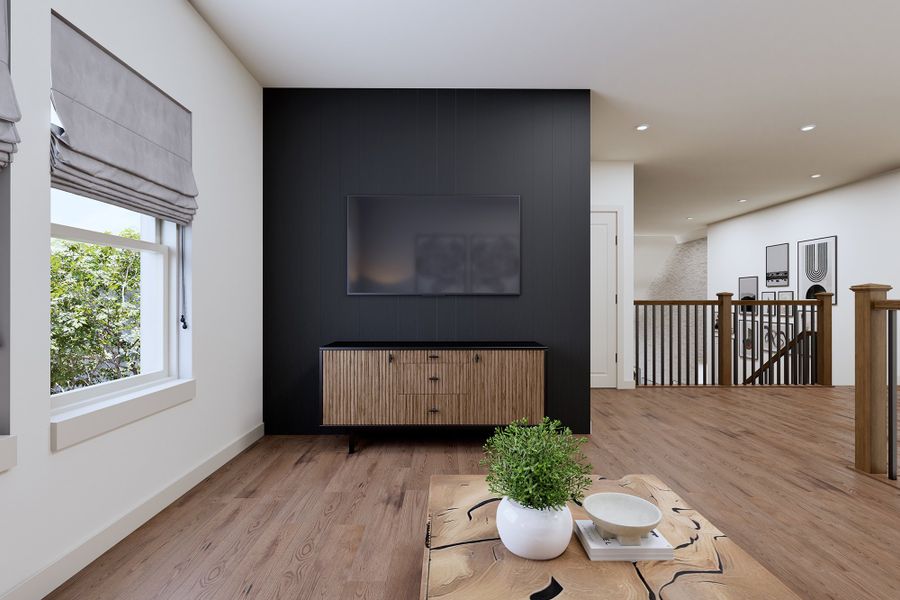 Representative furnished interior of a home built from the The Peony by David Weekley Homes in ARTAVIA 50' Homesites, Conroe (Image 4). Representative furnished interior of a home built from the The Peony by David Weekley Homes in ARTAVIA 50' Homesites, Conroe (Image 4).