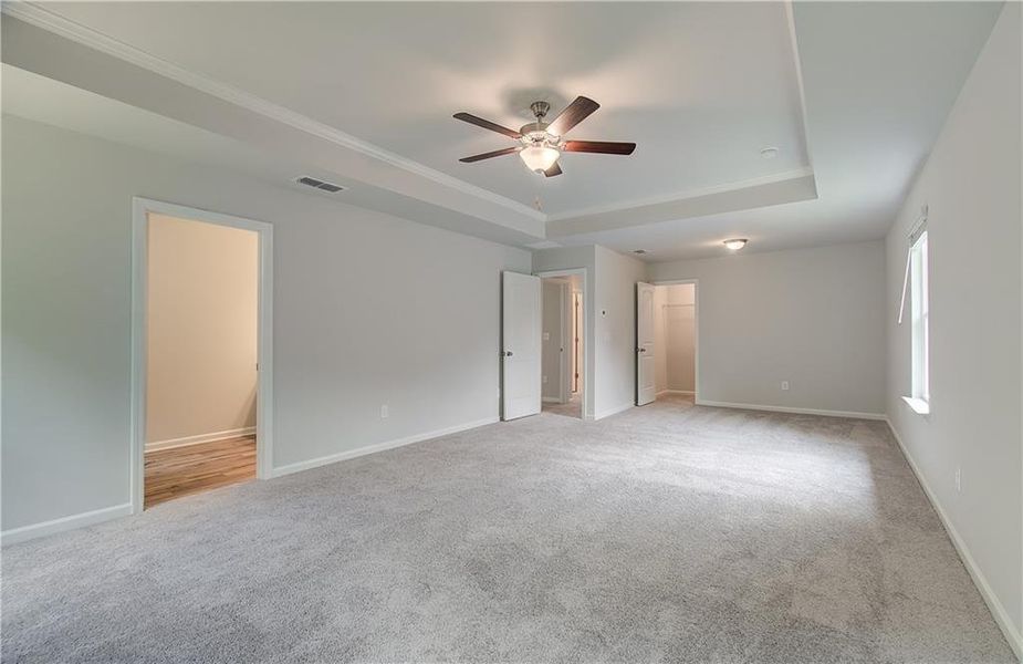 Spacious, unfurnished interior of a new home in Enclave at Evergreen, Fairburn (Image 26).