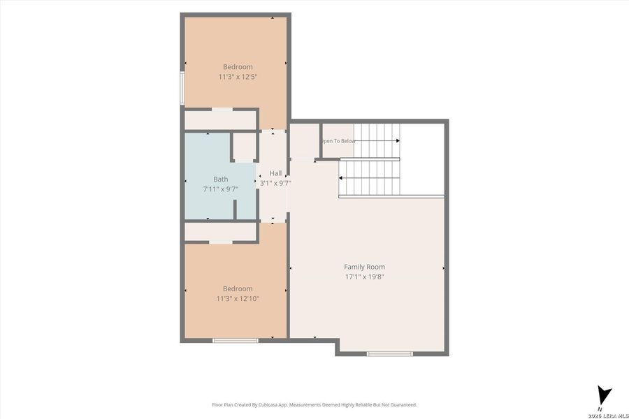 2D floor plan layout of this home in Copper Canyon, Bulverde, TX (Image 6).