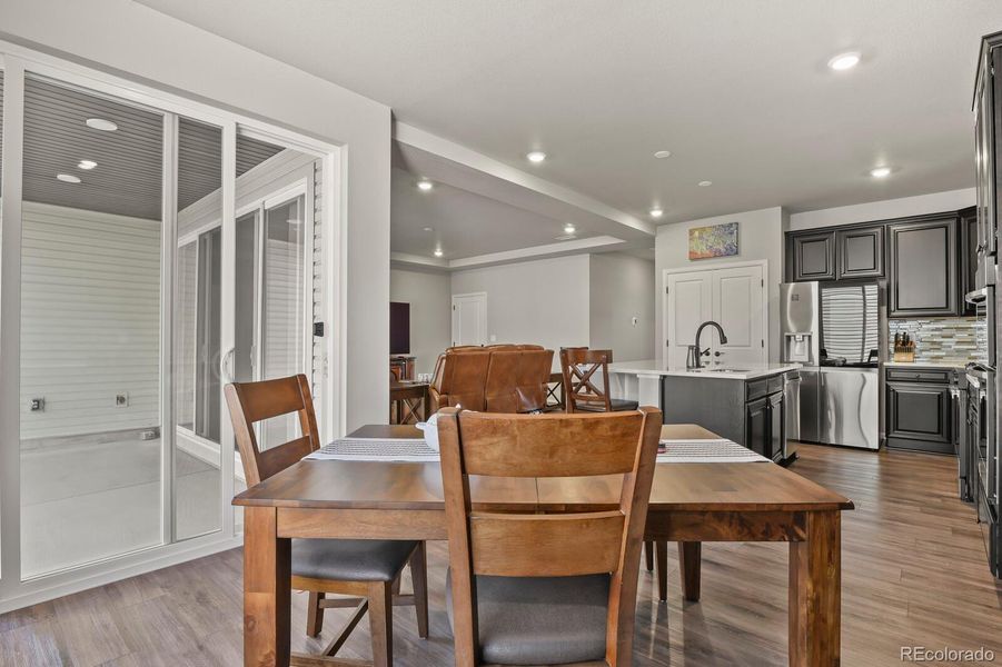 Furnished interior view inside a new home in , Colorado Springs (Image 8).