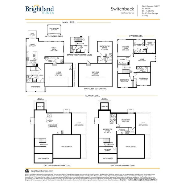 Switchback Floor Plan