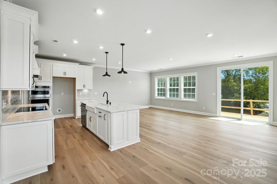 View to deck - representation of GR