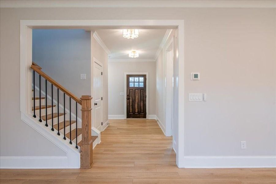 Spacious, unfurnished interior of a new home in Autumn Brook, Canton (Image 21).